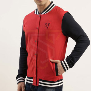 Chaqueta Letterman para Hombre de Tallas Grandes al por Mayor, Chaqueta Letterman para Uso en Exteriores, Chaqueta Letterman con Cuello Alto para Hombre - Product Image 3