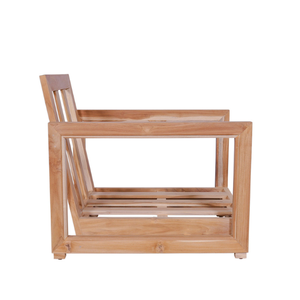 โครงโซฟาไม้สักแข็งสำหรับกลางแจ้งดีไซน์เรียบง่ายในราคาที่ดีที่สุด - Product Image 4