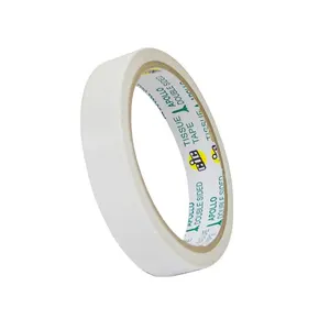 Wholesale Malaysia Manufacturer Pressure Sensitive Hotmelt Adhesive General Purpose Double Sided Tissue Tape Industrial Grade