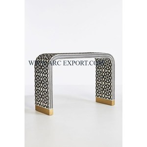 Travail en incrustation d'os LargeTable console de meubles Design classique Table console de salon et d'entrepôt pour l'approvisionnement en gros - Product Image 1