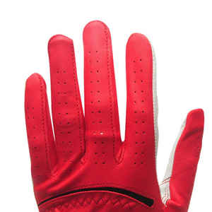 Gants de golf à doigts entiers à usage extérieur et intérieur à vendre Gants de sport de plein air de marque privée Gants de golf en cuir de haute qualité unis - Product Image 5