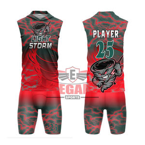 Uniformes de fútbol Premium 7v7, camisetas de fútbol americano personalizables, paquetes de uniformes de compresión transpirables, equipo de equipo para adultos - Product Image 3