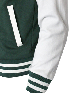 varsity Jacket for Man Wholesale Custom Logo Men Jackets Casual Jacket Varsity <b>Coat</b> Cotton Unisex Reasonable Price OEM Service - Product Image 4