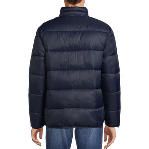 Manteaux chauds et légers pour l'extérieur avec logo personnalisé Parkas pour hommes Manteau d'hiver en duvet bouffant de bulles Chaqueta De Cuero Vestes bouffantes pour hommes - Product Image 3