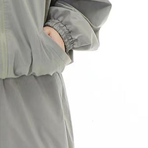 2024 haute qualité hommes Nylon survêtement imperméable léger coupe-vent Jogging survêtement ensemble avec Logo fonction - Product Image 6