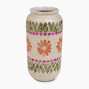 Top Produit sélectionné Fabrication Vases de table en incrustation de nacre florale Vase MOP pour le stockage des fleurs dans le salon - Product Image 3