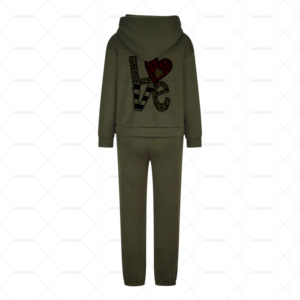 Chándal de Algodón 100% Estilo Urbano para Mujer, Talla Grande, Secado Rápido, Ropa Deportiva para Adultos - Product Image 4