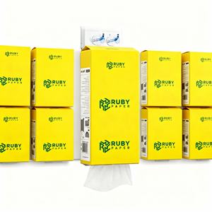 Mouchoirs en papier doux et absorbants pour usage domestique, en pâte de bois vierge douce et résistante, fourniture d'usine OEM - Product Image 1