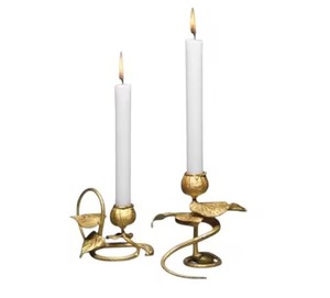 Elegante candelabro de hierro rústico, artículo de decoración Vintage para el hogar para fiestas y regalos - Product Image 2