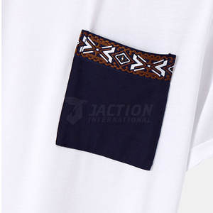 Ropa de calle, logotipo impreso personalizado, ajuste holgado, precio al por mayor, camiseta para hombre, último estilo, nuevo diseño, Camiseta de algodón 100% - Product Image 3