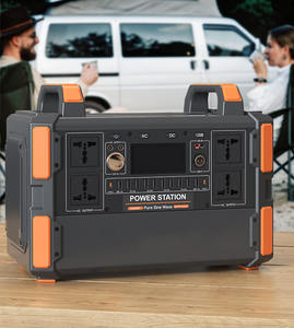 نظام طاقة شمسية محمول بقدرة 1000 واط للمنازل خارج الشبكة، مجموعة كاملة متكاملة مع محطة طاقة شمسية متكاملة وبطارية ليثيوم فوسفات الحديد - Product Image 5