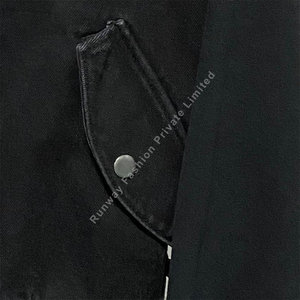 แจ็กเก็ตบอมเบอร์แฟชั่นสำหรับผู้ชายเสื้อแจ็กเก็ตและเสื้อโค้ทให้ความอบอุ่นสำหรับฤดูใบไม้ร่วงและฤดูหนาว - Product Image 3
