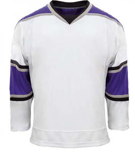 Camiseta de hockey sobre hielo de manga larga bordada por sublimación Vintage de alta calidad para hombre, servicio OEM de moda personalizado transpirable disponible - Product Image 2