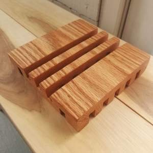 Porte-savon en bois durable de luxe pour salle de bain, évier de cuisine, support à savon, égouttoir à savon, plateau à savon, accessoire de maison écologique - Product Image 1