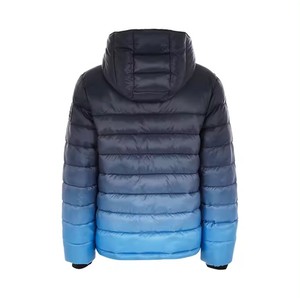 Men's Stylish Zipper Closure Puffer Jacket High Street <b>Winter</b> Waterproof Windproof High Quality Premium Canvas Custom Printing - Product Image 2