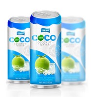 Biologische Kokoswater met smaak, exportkwaliteit, goede prijs, certificeringen, OEM, private label, aanpasbaar