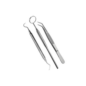 Kit de examen dental Juego de cuidado dental de 6 piezas Herramientas de acero inoxidable Manual Ligero Aprobado por el dentista Higiene bucal Uso doméstico - Product Image 1