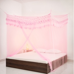 มุ้งกันยุง3ลูกไม้พับได้ผ้าโพลีเอสเตอร์100% ความหนาแน่นสูงมีหลายขนาด - Product Image 2