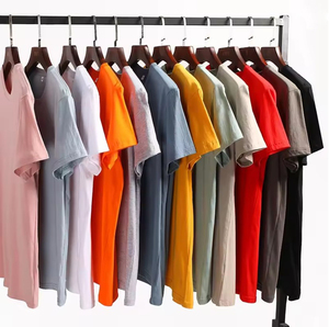 Camisetas de Alta Calidad, Gruesas, Tallas Grandes, Bordado Personalizado, Serigrafía, 100% Algodón, Camisetas para Hombre, Camisetas Personalizadas, Camisetas Lisas - Product Image 3