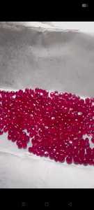 ลูกปัดทับทิมธรรมชาติสวยงาม เรียบเนียน ขนาด 2-4 มม. สีแดง ไม่ผ่านการอบ ไม่ผ่านการบำบัด สำหรับทำเครื่องประดับ - Product Image 5