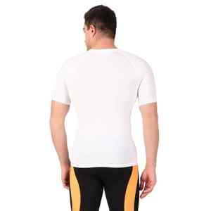 T-shirt de compression imprimé de haute qualité pour hommes, fitness, entraînement, course à pied, basketball, manches courtes, séchage rapide, respirant - Product Image 2