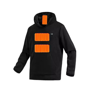 Sweat à capuche chauffant grande taille pour adolescents, taille américaine 5V, garçons et filles, veste à manches longues électrique chaude rechargeable, imprimé - Product Image 1