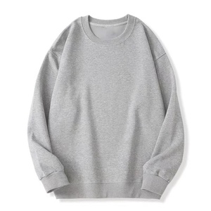 Sudadera con Capucha de Forro Polar para Hombre, Otoño-Invierno, Color Liso Básico, con Logotipo Personalizado, Diseño Desgastado, Transpirable, de Secado Rápido, con Bolsillo - Product Image 5