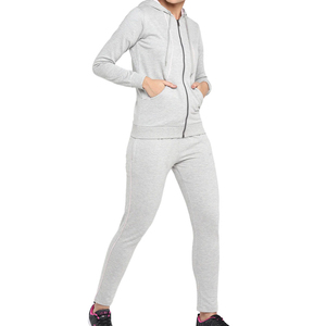 2025 bonne vente respirant femmes survêtements à vendre direct usine fournisseur coton fait femmes fermeture éclair survêtement - Product Image 5