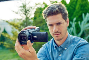 Caméscope Handycam FDR-AX53 4K Ultra HD prêt à être expédié avec Nightshot, WiFi, étanche et écran 3,6 pouces - Product Image 5