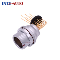 Connecteur FGG coudé série K 2 3 4 5 6 7 8 10 broches circulaire Push Pull ZGG.1K.304.CLAC50Z IP68 connecteur étanche