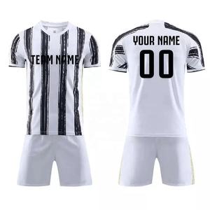 Ensembles d'uniformes de football sur mesure, haute qualité, 100% polyester, maillot et short de football avec logo personnalisé, couleur personnalisée, pour hommes adultes - Product Image 2