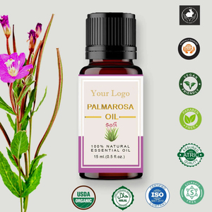 Bulk Wholesale Organic Palmarosa Essential Oil <b>Perfume</b> Fragrance Therapeutic Grade OEM ODM Customizable Ingredient Essential Oil - Product Image 3