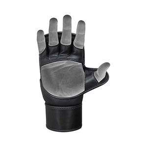 Precio de fábrica suministro profesional PU cuero MMA guantes hombres medio dedo más tamaño impermeable guantes de entrenamiento de boxeo personalizables - Product Image 5