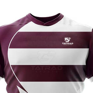 Conjuntos de Uniformes de Rugby de Secado Rápido, Transpirables y Ecológicos, 100% Poliéster, Personalizables, Hechos en Pakistán - Product Image 4