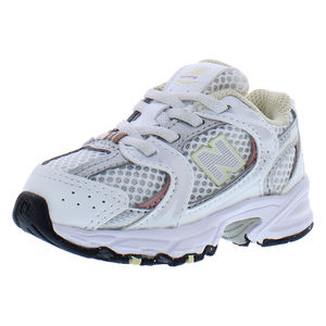 Chaussures New Balance 530 Bungee pour nourrissons/tout-petits Couleur : Blanc/Beige 100% authentiques - Product Image 1