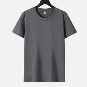 Venta al por mayor de calidad superior de la gota del hombro camiseta de gran tamaño de cuello redondo camisetas 270GSM 100% algodón Boxy Fit Heavyweight Unisex Tees - Product Image 1