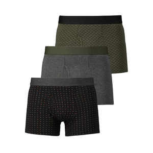 Calzoncillos Bóxer de Punto para Hombre, Cintura Media, 100% Algodón, Cómodos, Transpirables, Ecológicos, Sin Costuras, Secado Rápido, OEM, Venta al Por Mayor - Product Image 3