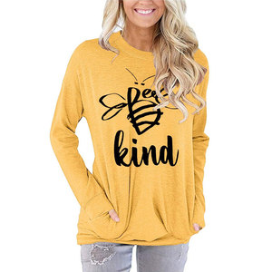 Conception personnalisée OEM ODM femmes décontracté sport sweat solide sweat-shirt de haute qualité vêtements pour femmes sweat-shirts pour femmes - Product Image 1