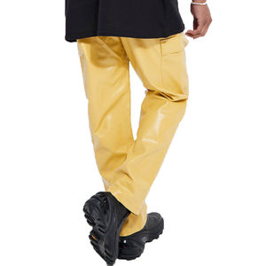 กางเกงหนังผู้ชายน้ำหนักเบา คุณภาพสูง พิมพ์โลโก้ตามสั่ง ปักลาย ระบายอากาศได้ดี ทรงตรง สไตล์ลำลอง ขายส่ง - Product Image 2