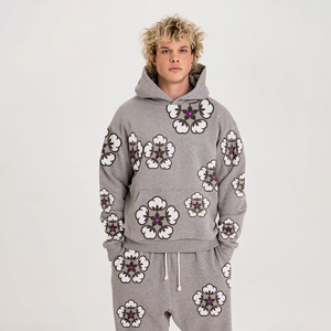 Sudaderas Ligeras de Estilo Urbano Americano para Hombre y Mujer |   Sudadera de Felpa Francesa con Lavado Ácido |   Chándal Unisex de Algodón - Product Image 1