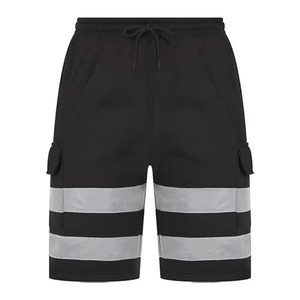 Pantalones Cortos de Seguridad de Alta Visibilidad con Cinta Reflectante para Hombre, Color Personalizado, Certificación CE, Antiarrugas, Resistentes al Viento, Servicio OEM - Product Image 1