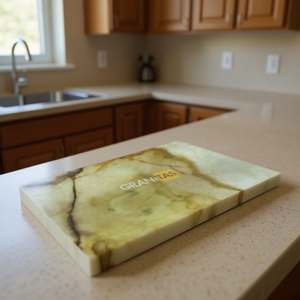 Plans de travail personnalisés pour cuisines et salles de bain, comptoirs en pierre naturelle polie, granit Carrara Calacata, tailles préfabriquées modernes pour hôtels - Product Image 3