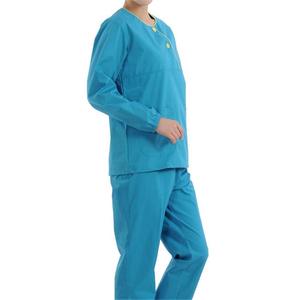 En gros, uniforme médical jetable pour hôpital, blouse de laboratoire et tenue de bloc opératoire unisexe en toile, polyester/rayonne, détection des aiguilles - Product Image 6