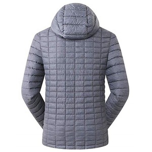 Vestes matelassées personnalisées à capuche chauffantes, grandes tailles, pour homme, d'hiver - Product Image 2
