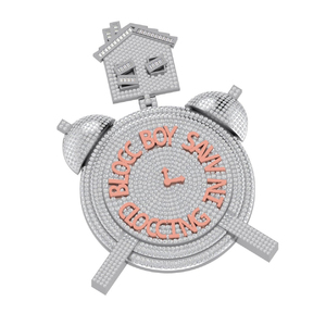 Scintillant Unique 14K Or Moissanite Hip Hop Pendentif Rond Brillant Coupe VVS2 Exquis Bijoux Déclaration Cadeau pour Hommes Femmes - Product Image 1