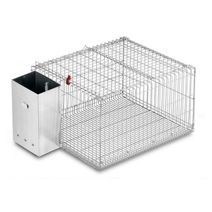 Cage à lapins galvanisée Milan avec mangeoire - Product Image 1
