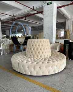 Dream Like ขายส่งโรงแรมเฟอร์นิเจอร์ขนาดใหญ่วงกลมห้องนั่งเล่นโรงแรมโซฟาต้อนรับ - Product Image 2