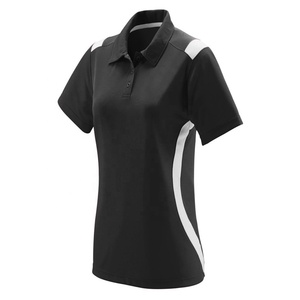 Últimas Camisetas de Golf Rojas Personalizadas para Mujer, 100% Algodón/Corte Regular, Cuello en V, Secado Rápido, Transpirables, Antiarrugas, Deportivas - Product Image 6
