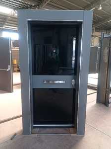 ABSDOOR INTERON Direct Prix Usine Construction Robuste Acier Intérieur Sécurité Porte Entrée Villas Hôtels Appartements Manuel - Product Image 5