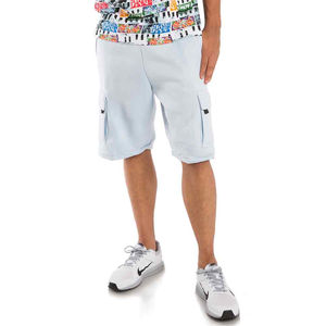 กางเกงขาสั้นผ้าเทอร์รี่แคนวาสผ้าฝ้าย 100% สำหรับผู้ชาย สไตล์สตรีทแวร์รักษ์โลก  รับสกรีนโลโก้ ลายเรียบ ผ้าถัก ระบายอากาศ แห้งเร็ว เหมาะสำหรับเล่นกีฬา - Product Image 3